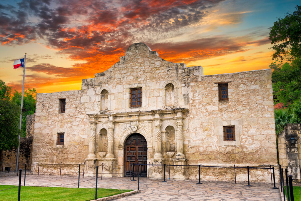 The Alamo in San Antonio, Texas